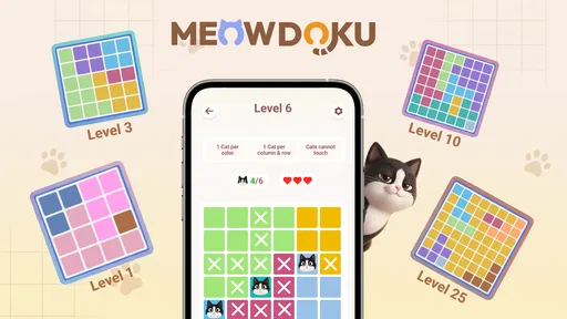 Meowdoku: Brain Puzzle Games screenshot 8 of 8
