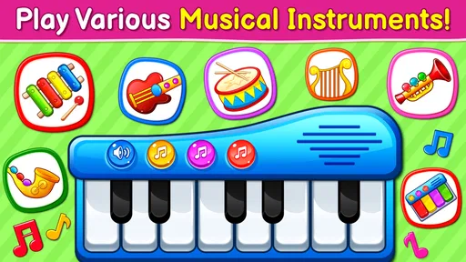 Baby Games: Piano & Baby Phone screenshot 2 of 8