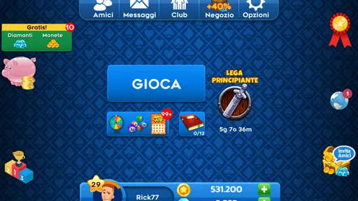Screenshot 5 di 8 di Scopa Online - Gioco di Carte