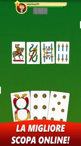 Screenshot 8 di 8 di Scopa Online - Gioco di Carte
