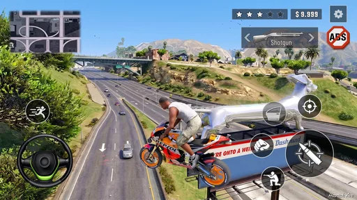 Screenshot 6 di 6 di Real Gangster: Open World 3D