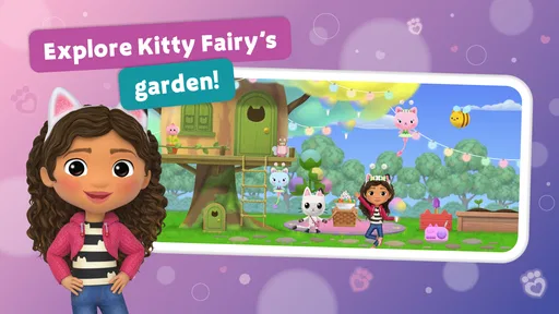 Screenshot 1 di 8 di Gabbys Dollhouse: Cat Games