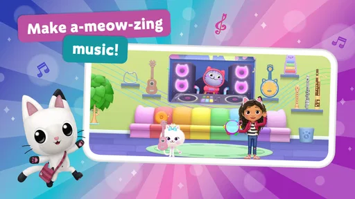 Screenshot 4 di 8 di Gabbys Dollhouse: Cat Games