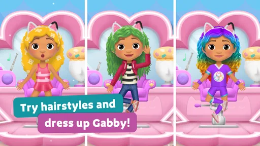 Screenshot 5 di 8 di Gabbys Dollhouse: Cat Games