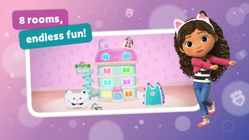 Screenshot 6 di 8 di Gabbys Dollhouse: Cat Games