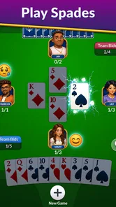 Spades - Classic Cards screenshot 6 of 8