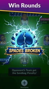 Spades - Classic Cards screenshot 7 of 8