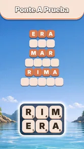 Captura de pantalla 1 de 8 de Word Tiles - Juego de Palabras