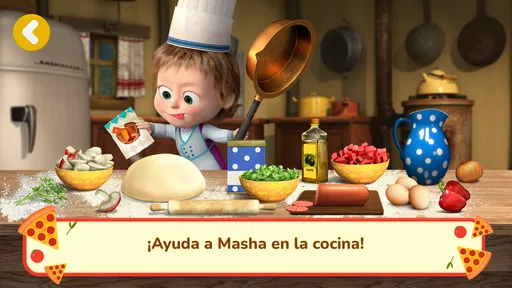 Captura de pantalla 2 de 8 de Masha y el Oso Juegos de Pizza
