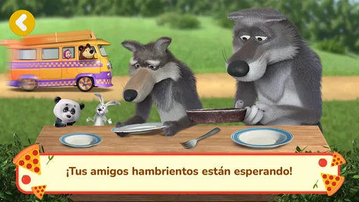 Captura de pantalla 6 de 8 de Masha y el Oso Juegos de Pizza