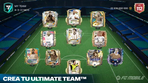 Captura de pantalla 6 de 8 de EA SPORTS FC™ Fútbol Mobile 27