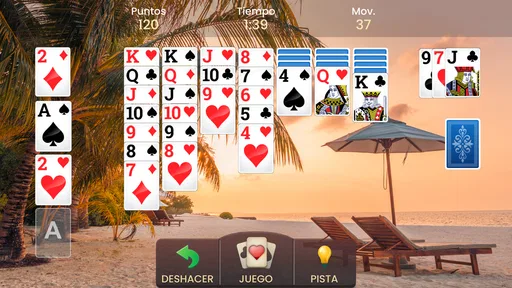 Captura de pantalla 2 de 8 de Solitario - Juego Clásico