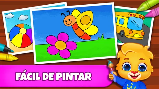 Captura de pantalla 1 de 8 de Juegos de colorear y pintar