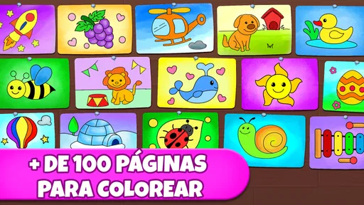 Captura de pantalla 4 de 8 de Juegos de colorear y pintar