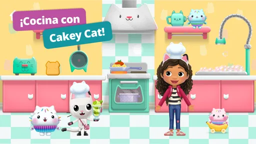 Captura de pantalla 3 de 8 de Gabbys Dollhouse Juegos Gatos