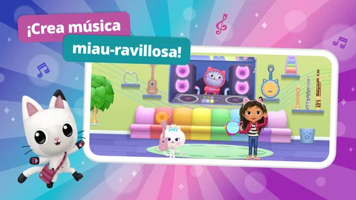 Captura de pantalla 4 de 8 de Gabbys Dollhouse Juegos Gatos
