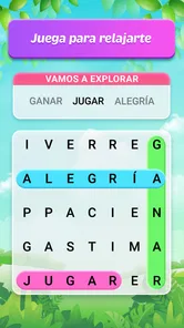 Captura de pantalla 1 de 8 de Sopa de Letras Español