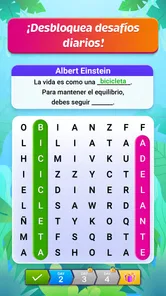 Captura de pantalla 3 de 8 de Sopa de Letras Español