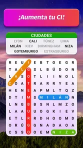Captura de pantalla 5 de 8 de Sopa de Letras Español