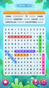 Captura de pantalla 6 de 8 de Sopa de Letras Español