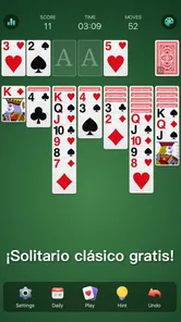 Captura de pantalla 1 de 8 de Juegos de cartas de solitario