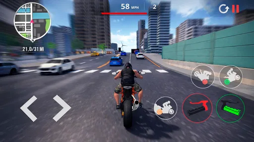 Screenshot 1 di 8 di Motorcycle Real Simulator