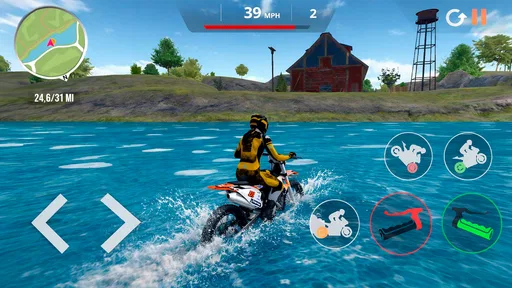 Screenshot 4 di 8 di Motorcycle Real Simulator