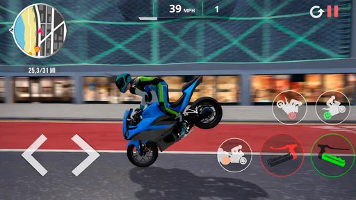 Screenshot 6 di 8 di Motorcycle Real Simulator