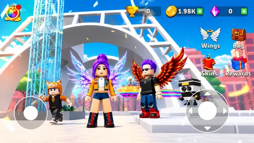 Screenshot 1 di 8 di Climb & Jump: Obby 3D Tower