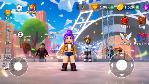 Screenshot 3 di 8 di Climb & Jump: Obby 3D Tower