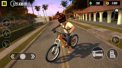Screenshot 2 di 5 di Wheelie Life: Moto Stunt