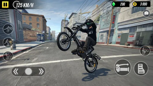 Screenshot 4 di 5 di Wheelie Life: Moto Stunt