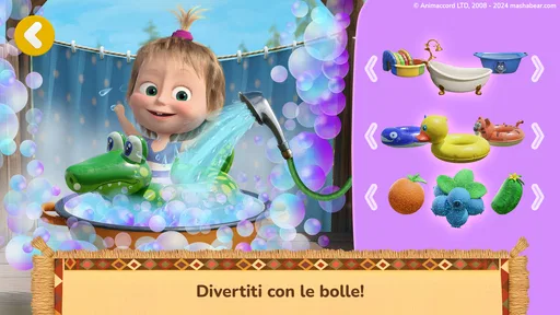 Screenshot 1 di 8 di Masha e Orso Tamagotchi Giochi