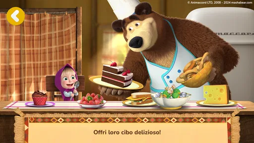Screenshot 2 di 8 di Masha e Orso Tamagotchi Giochi