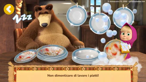 Screenshot 3 di 8 di Masha e Orso Tamagotchi Giochi