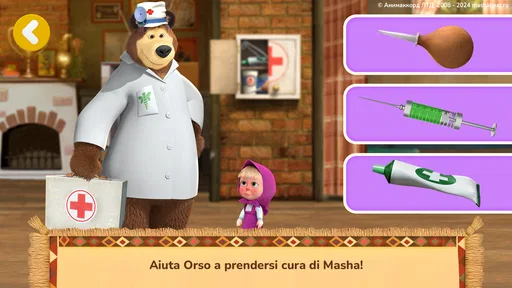 Screenshot 6 di 8 di Masha e Orso Tamagotchi Giochi