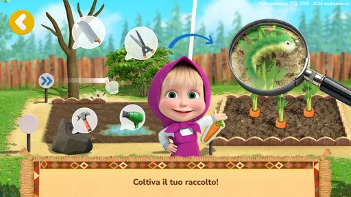 Screenshot 7 di 8 di Masha e Orso Tamagotchi Giochi