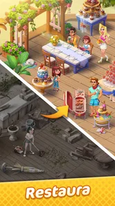 Screenshot 3 di 8 di Gossip Harbor: Merge & Story