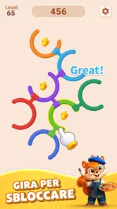 Screenshot 1 di 8 di Rotate Rings