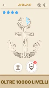 Screenshot 2 di 8 di Amaze GO! - Freccia Rompicapo