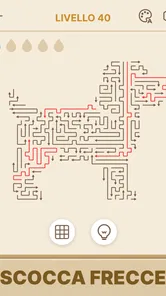 Screenshot 8 di 8 di Amaze GO! - Freccia Rompicapo