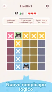 Screenshot 3 di 8 di Meowdoku: Rompicapi logici