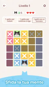 Screenshot 4 di 8 di Meowdoku: Rompicapi logici