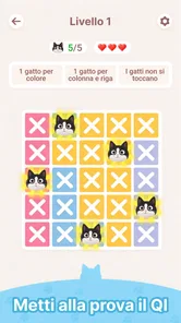 Screenshot 5 di 8 di Meowdoku: Rompicapi logici
