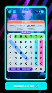 Screenshot 2 di 8 di Parole intrecciate Italiano