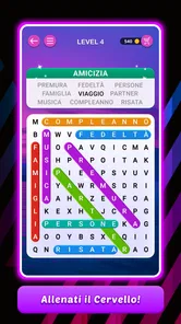 Screenshot 4 di 8 di Parole intrecciate Italiano