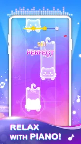 Screenshot 1 di 8 di Dreameow Tiles: Rhythm Cat