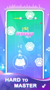 Screenshot 2 di 8 di Dreameow Tiles: Rhythm Cat