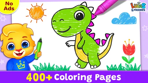 Coloring Games: Color & Paint screenshot 1 of 8