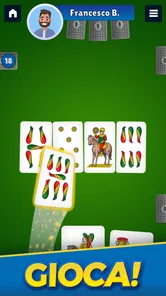 Screenshot 1 di 8 di Scopa Tradizionale - Carte
